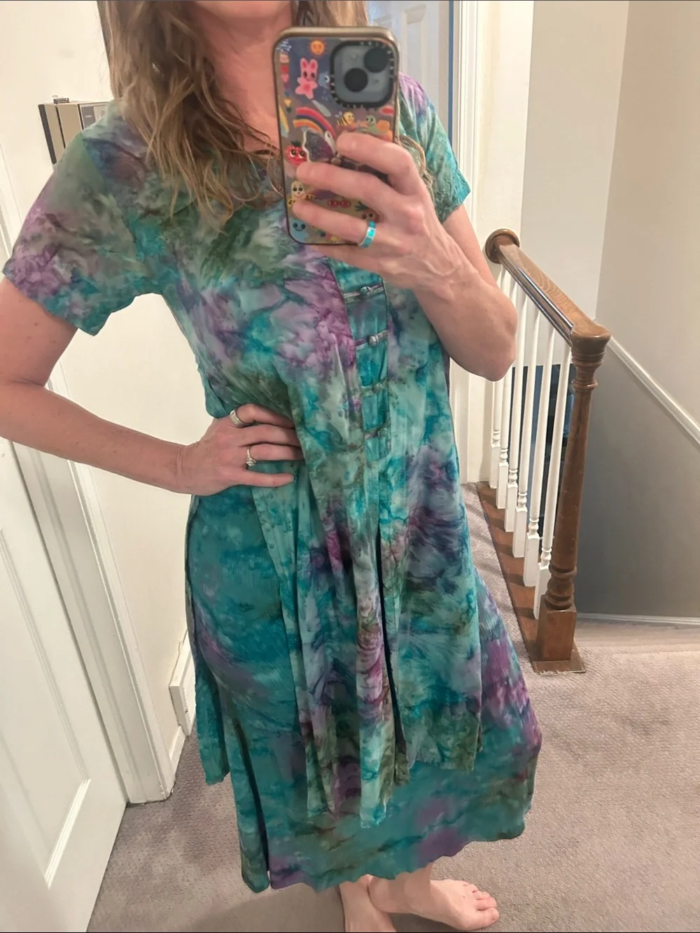 90s tie dye dress How To Elevate '90s-Inspired Tie-Dye In 2023
